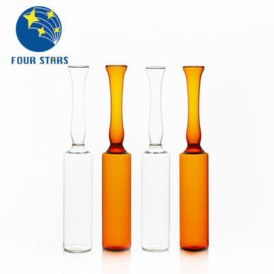 Glass Container Empty Glass Ampoules Liquid Medicine