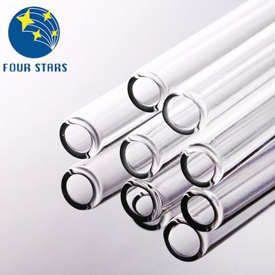 10.75-22.50mm Clear Pharmaceutical Glass Tube Test Tubes USP TYPE I