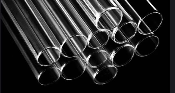 High Heat Resistance Boro Glass Rods Type 1 Coe 5.0 1.2mm Thick Long