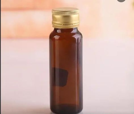 500ml Glass Oral Liquid Bottle Brown Amber Round