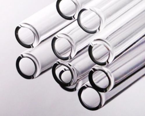OEM Amber Glass Tube Screen Printing Easy Open End