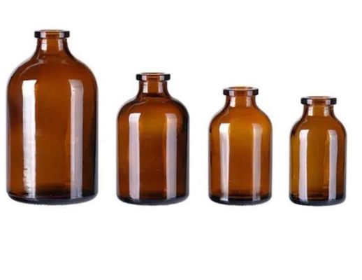 Clear Or Amber 1ml Medical Glass Bottle Neutral Borosilicate