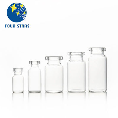 Low Flow Resistance 15 Ml Glass Vials Alkali Resistant Mini Glass Vials