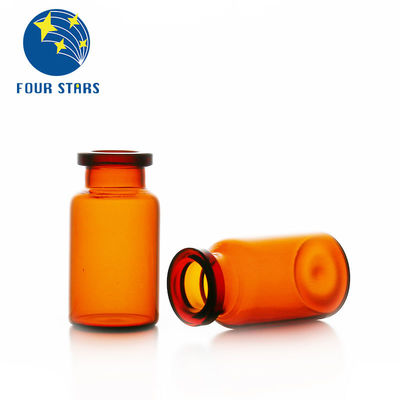 Pharmaceutical 2ml 5ml 7ml 10ml 15ml 20ml 30ml clear amber glass tubular injection vials