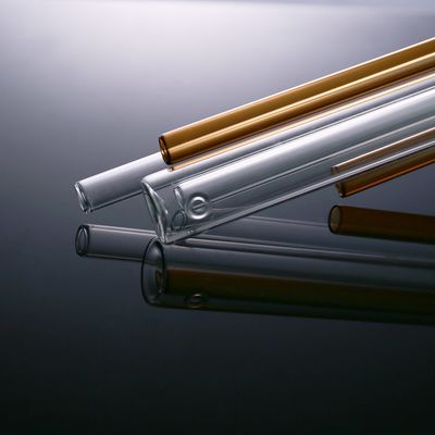Amber Empty Test Tubes 1ml-20ml Clear Glass Tubes OEM