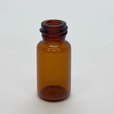 Pharmaceutical 10 Ml Glass Vial Borosilicate Brown Glass Medicine Bottles