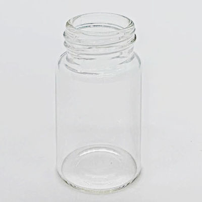 Borosilicate 5.0 Glass Clear 15ml Screw Cap Vials height 50mm