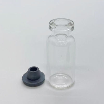 ISO 2R Clear Tubular Injection Glass Vial With Stopper