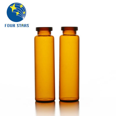 Heat Resistant Oral Liquid Bottle amber 15ml Glass Vials