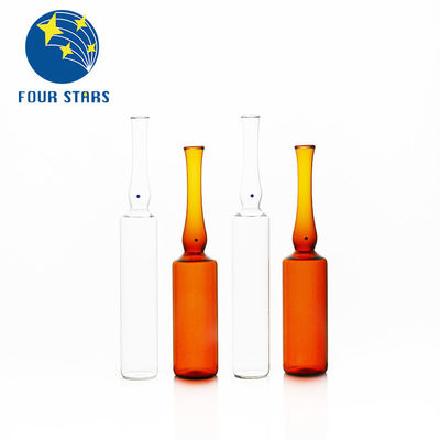 Cold And Heat Resistant Empty Glass Ampoules Strong Mechanical Ability