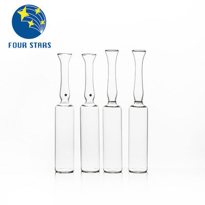 Strong Clarity Empty Glass Ampoules 2ml Borosilicate 5.0 Glass