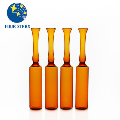 Low Flow Resistance Empty Glass Ampoules Easy Open End