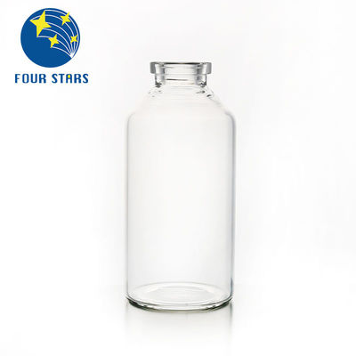 Surface GUA Injection Glass Vials Rubber Stopper