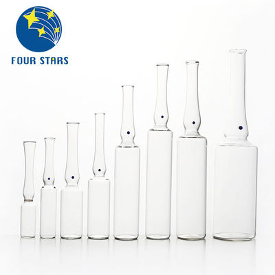 Borosilicate5.0 Glass Empty Glass Ampoules Smooth Surface