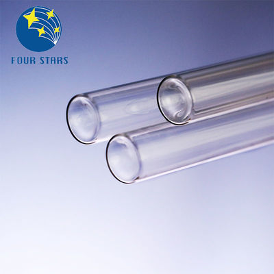 Lightweight 2.2g/Cm2 Transparent Glass Tube In Chemistry Lab