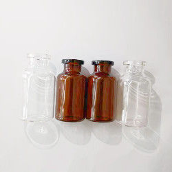 Medical Injection Glass Vials 10ml With Caps