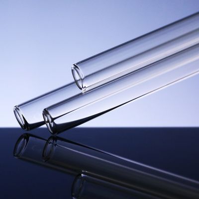 Adiabatic Medical Transparent Glass Tube COE5.0