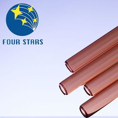 Neutral Borosilicate Screen Printing Amber 10ml Glass Tube Used In Laboratory