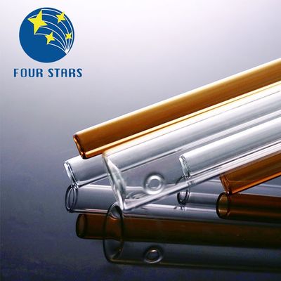 Easy Open End Amber Glass Tube Transparent 1ml-20ml ODM
