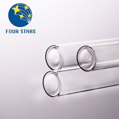 Neutral COE 3.3 Borosilicate Round Heat Resistant Glass Tubes ISO15378