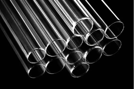 Transparent Borosilicate Glass Tube Large Diameter Medicine Using