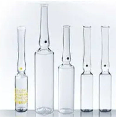 Empty 40ml Opening Glass Ampule Packaging For Oral Liquids