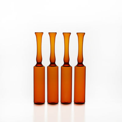 Transparent Amber 40ml Glass Ampoules Injection Penicillin Bottle