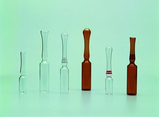 Pet Injection 40ml Empty Ampoule Bottle Amber