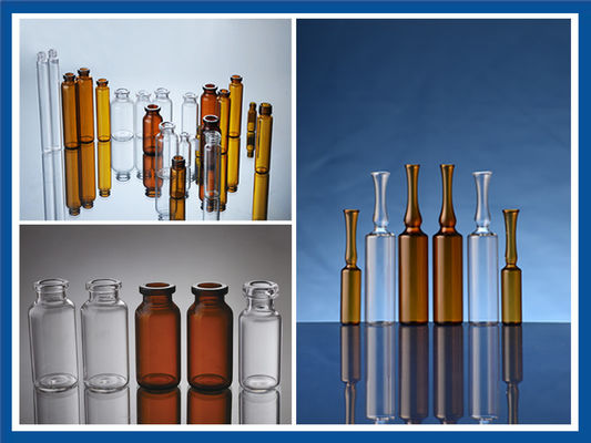 Medical 0.1oz Glass Injection Vials For Pharmaceutical Use